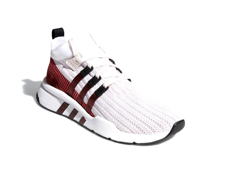 Adidas EQT Support Mid ADV Primeknit Orchid Tint Cloud White Maroon 4.5