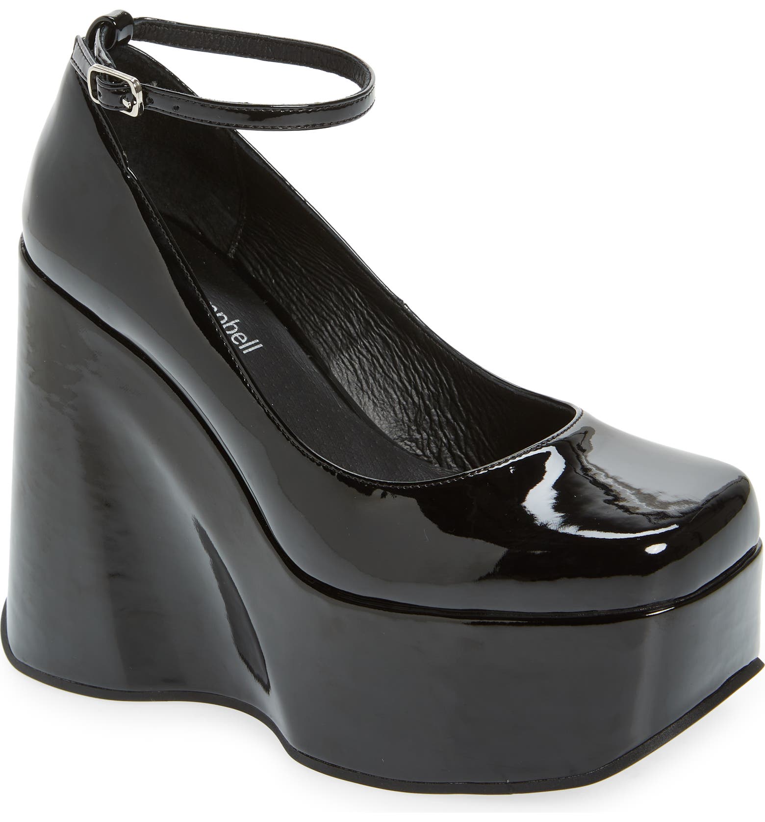 Jeffrey campbell black wedges on sale