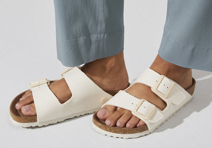 BIRKENSTOCK ARIZONA VEGAN TEXTILE WOMEN SANDALS