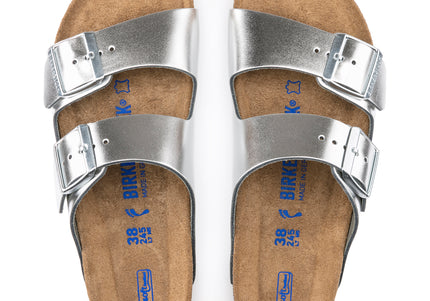 BIRKENSTOCK ARIZONA SOFT FOOTBED LEATHER WOMEN SANDALS