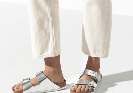 BIRKENSTOCK ARIZONA SOFT FOOTBED LEATHER WOMEN SANDALS