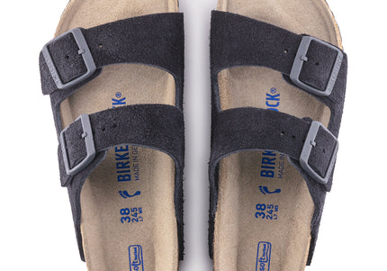 BIRKENSTOCK ARIZONA SOFT FOOTBED SUEDE LEATHER WOMEN SANDALS