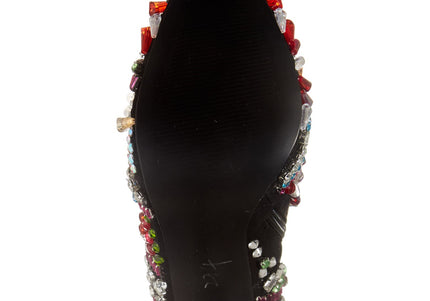 AZALEA WANG HOLLY MULTI JEWELED WOMEN BOOTS