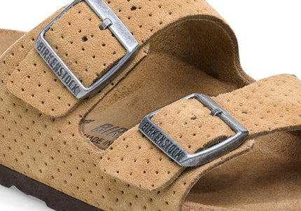 BIRKENSTOCK ARIZONA SUEDE EMBOSSED WOMEN SANDALS