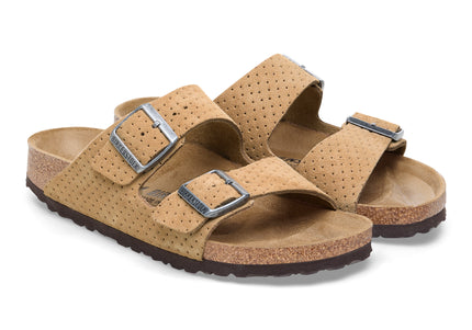 BIRKENSTOCK ARIZONA SUEDE EMBOSSED WOMEN SANDALS