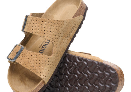 BIRKENSTOCK ARIZONA SUEDE EMBOSSED WOMEN SANDALS