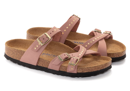 BIRKENSTOCK BIRKENSTOCK FRANCA SOFT FOOTBED RIVETS WOMEN SANDALS