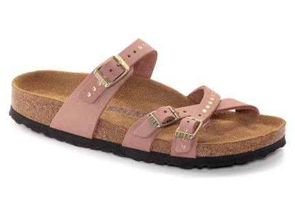 BIRKENSTOCK BIRKENSTOCK FRANCA SOFT FOOTBED RIVETS WOMEN SANDALS