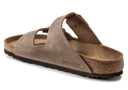 BIRKENSTOCK ARIZONA OILED LEATHER UNISEX SANDALS