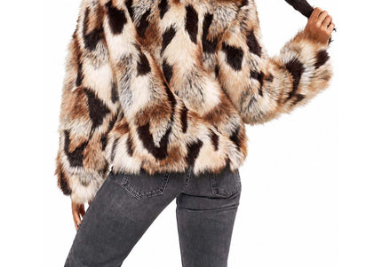 AZALEA WANG AMAYA WOMEN COATS - Brown Multi