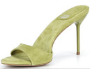 Chartreuse Suede