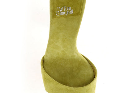 JEFFREY CAMPBELL CE-SOIRE Chartreuse Suede