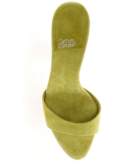 JEFFREY CAMPBELL CE-SOIRE Chartreuse Suede