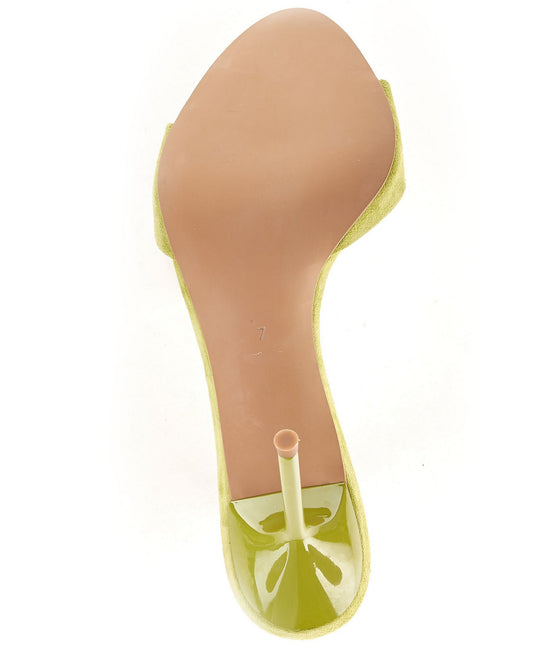 JEFFREY CAMPBELL CE-SOIRE Chartreuse Suede