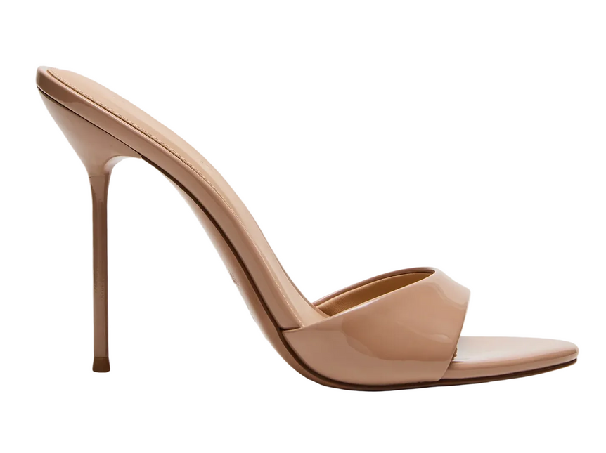 STEVE MADDEN DAVINA WOMEN MULES - Tan Patent