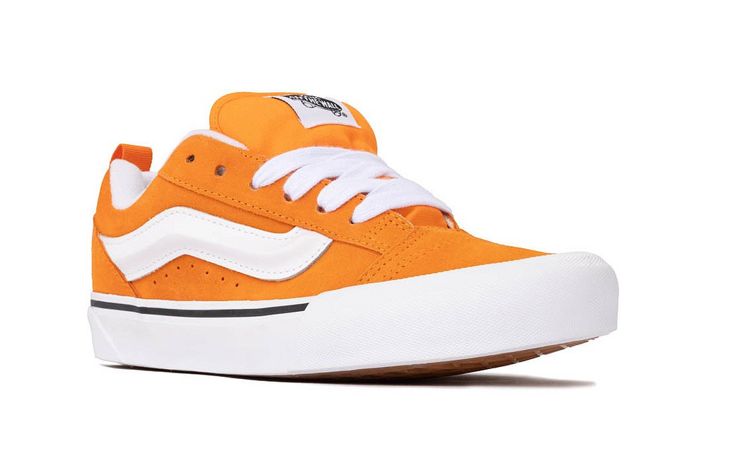 VANS FU KNU SKOOL UNISEX SNEAKERS - ORANGE