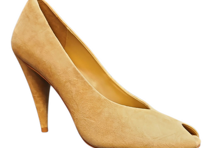 JEFFREY CAMPBELL SHERILLE Women Heels - Camel Suede