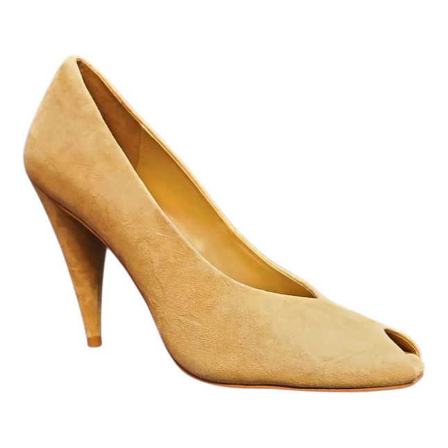 JEFFREY CAMPBELL SHERILLE Women Heels - Camel Suede