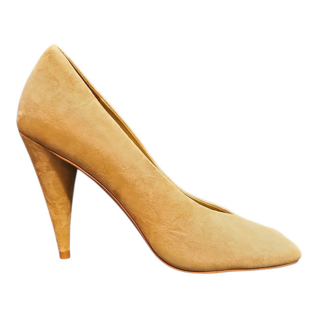 JEFFREY CAMPBELL SHERILLE Women Heels - Camel Suede