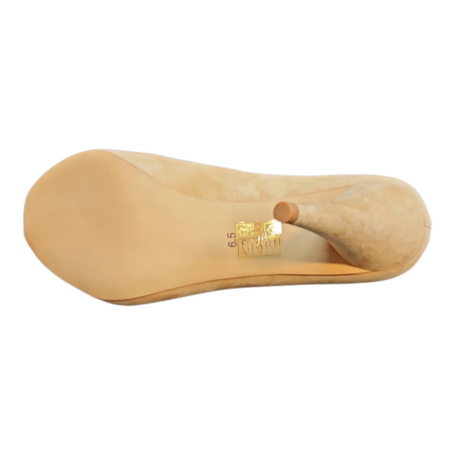 JEFFREY CAMPBELL SHERILLE Women Heels - Camel Suede