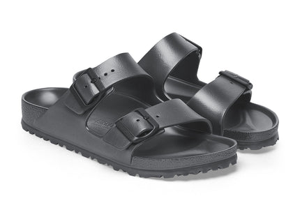 BIRKENSTOCK ARIZONA ESSENTIALS EVA Men Sandals Metallic Anthracite R