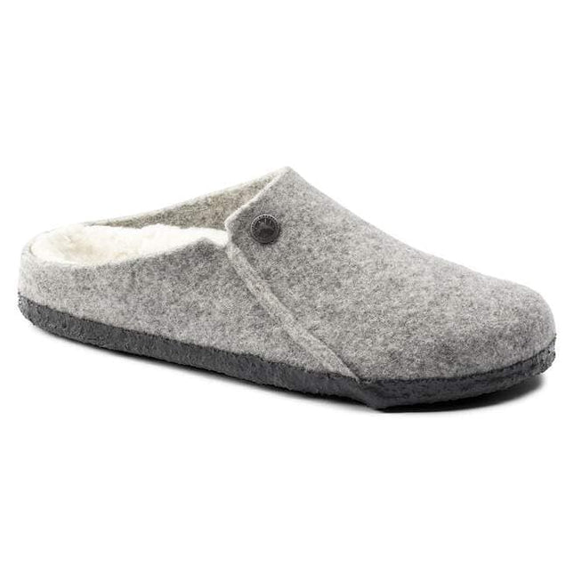 BIRKENSTOCK ZERMATT SHEARLING MEN CLOGS - Light Gray
