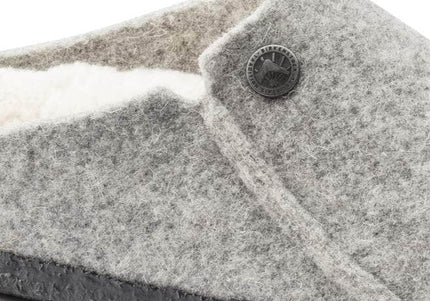 BIRKENSTOCK ZERMATT SHEARLING MEN CLOGS - Light Gray