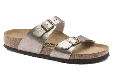 BIRKENSTOCK SYDNEY BIRKO-FLOR Women Sandals Graceful Taupe N