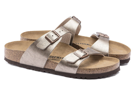 BIRKENSTOCK SYDNEY BIRKO-FLOR Women Sandals Graceful Taupe N