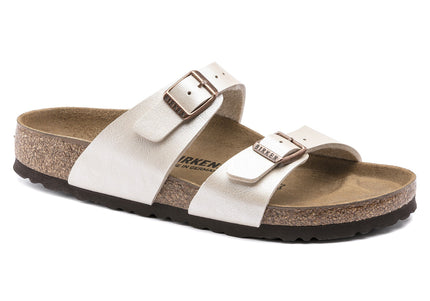 BIRKENSTOCK SYDNEY BIRKO-FLOR Women Sandals Graceful Pearl White N