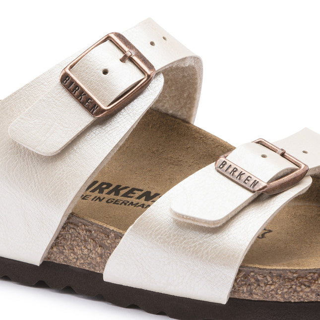BIRKENSTOCK SYDNEY BIRKO-FLOR Women Sandals Graceful Pearl White N