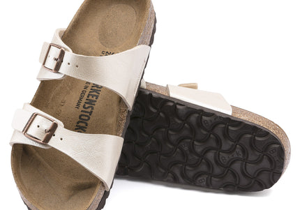 BIRKENSTOCK SYDNEY BIRKO-FLOR Women Sandals Graceful Pearl White N