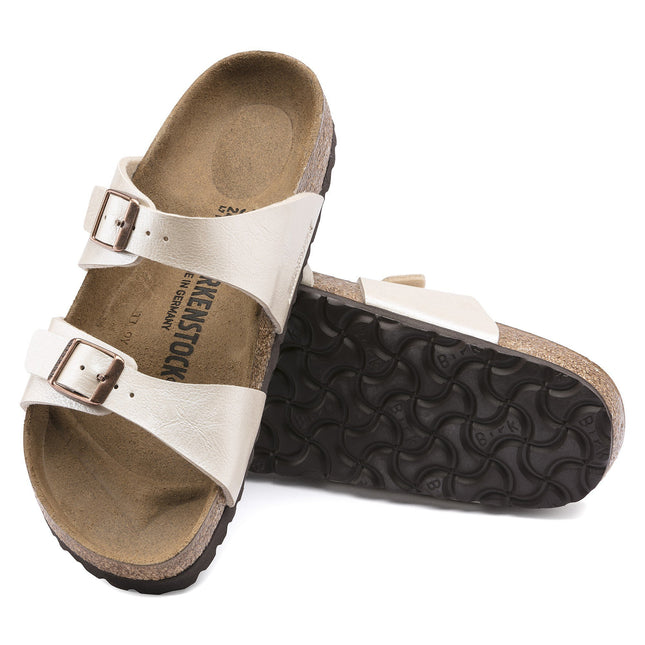 BIRKENSTOCK SYDNEY BIRKO-FLOR Women Sandals Graceful Pearl White N