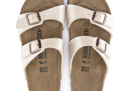 BIRKENSTOCK SYDNEY BIRKO-FLOR Women Sandals Graceful Pearl White N