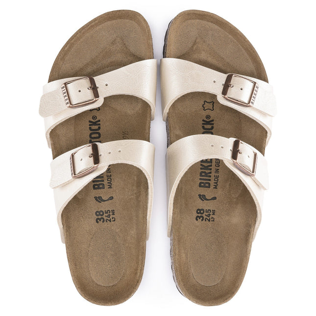 BIRKENSTOCK SYDNEY BIRKO-FLOR Women Sandals Graceful Pearl White N
