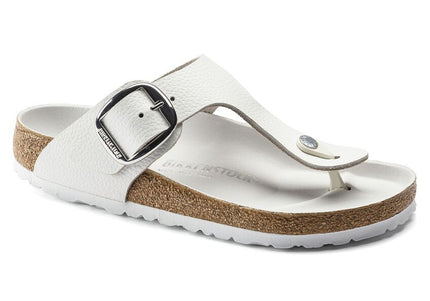 BIRKENSTOCK GIZEH BIG BUCKLE LEATHER WOMEN SANDALS