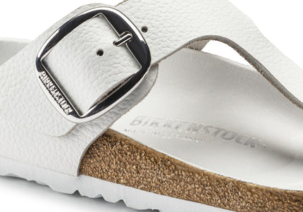 BIRKENSTOCK GIZEH BIG BUCKLE LEATHER WOMEN SANDALS