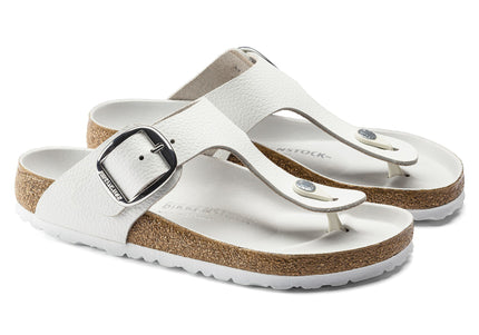 BIRKENSTOCK GIZEH BIG BUCKLE LEATHER WOMEN SANDALS