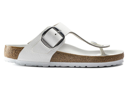 BIRKENSTOCK GIZEH BIG BUCKLE LEATHER WOMEN SANDALS