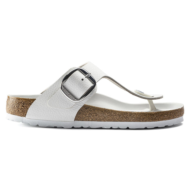 BIRKENSTOCK GIZEH BIG BUCKLE LEATHER WOMEN SANDALS