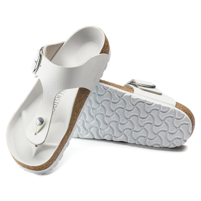 BIRKENSTOCK GIZEH BIG BUCKLE LEATHER WOMEN SANDALS