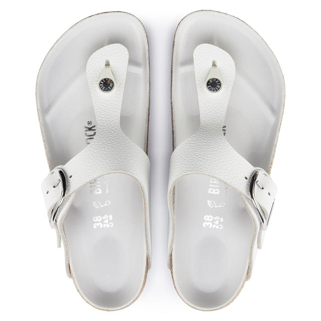 BIRKENSTOCK GIZEH BIG BUCKLE LEATHER WOMEN SANDALS