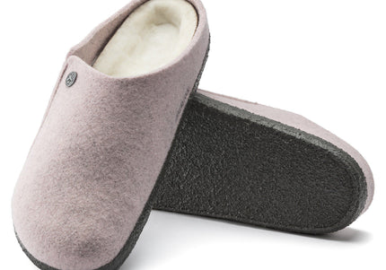 BIRKENSTOCK Zermatt Shearling Felt Soft Pink