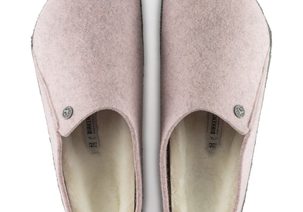 BIRKENSTOCK Zermatt Shearling Felt Soft Pink