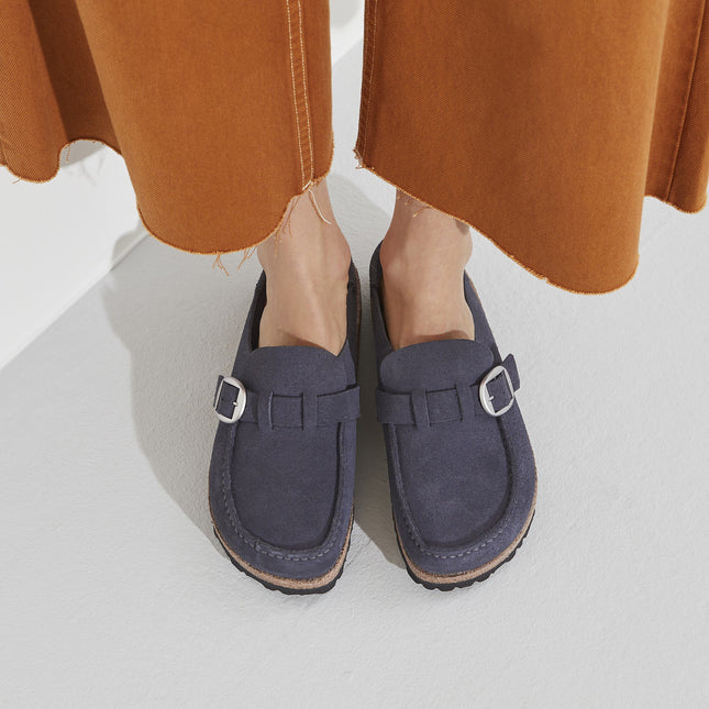 BIRKENSTOCK BUCKLEY WOMEN CLOGS Navy Narrow