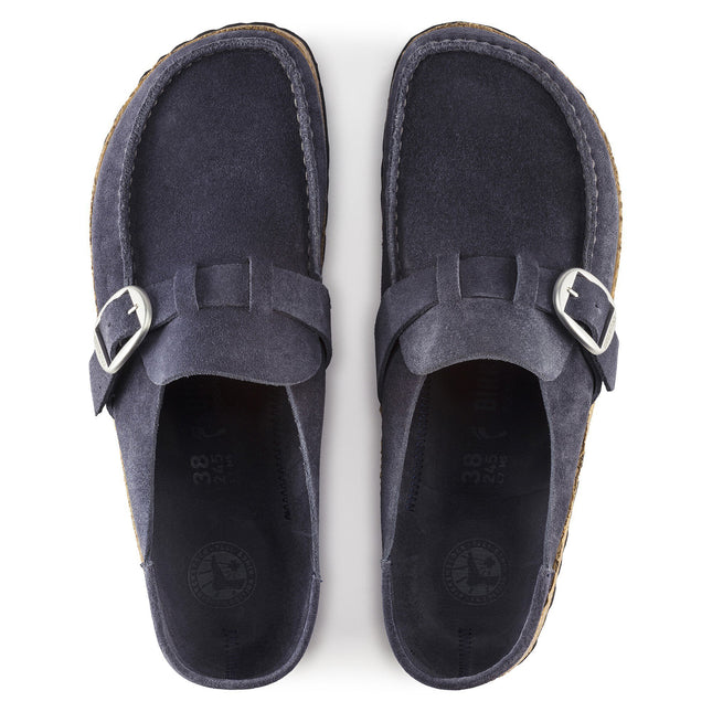BIRKENSTOCK BUCKLEY WOMEN CLOGS Navy Narrow