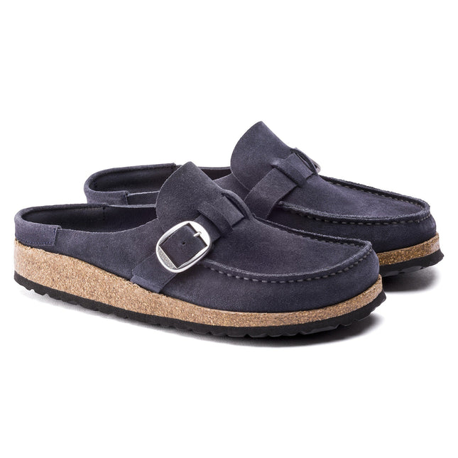 BIRKENSTOCK BUCKLEY WOMEN CLOGS Navy Narrow