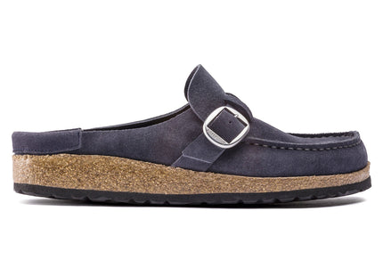 BIRKENSTOCK BUCKLEY WOMEN CLOGS Navy Narrow
