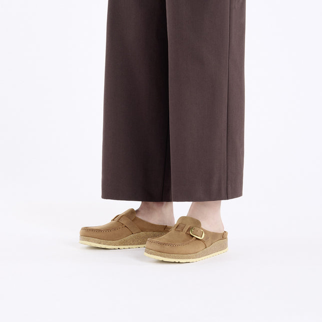 BIRKENSTOCK BUCKLEY WOMEN CLOGS Cognac Narrow