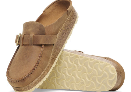 BIRKENSTOCK BUCKLEY WOMEN CLOGS Cognac Narrow